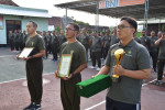 Penyerahan Piagam Penghargaan dan Tropy Lomba Kampung Pancasila