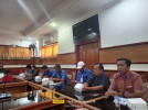 Rapat koordinasi Persiapan Pembinaan kegiatan Usaha Kesehatan Sekolah 