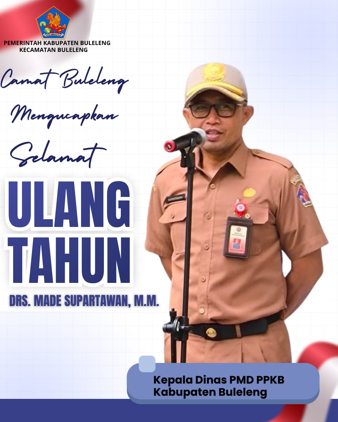 Selamat Ulang Tahun Kepada Bapak Drs. Made Supartawan, M.M