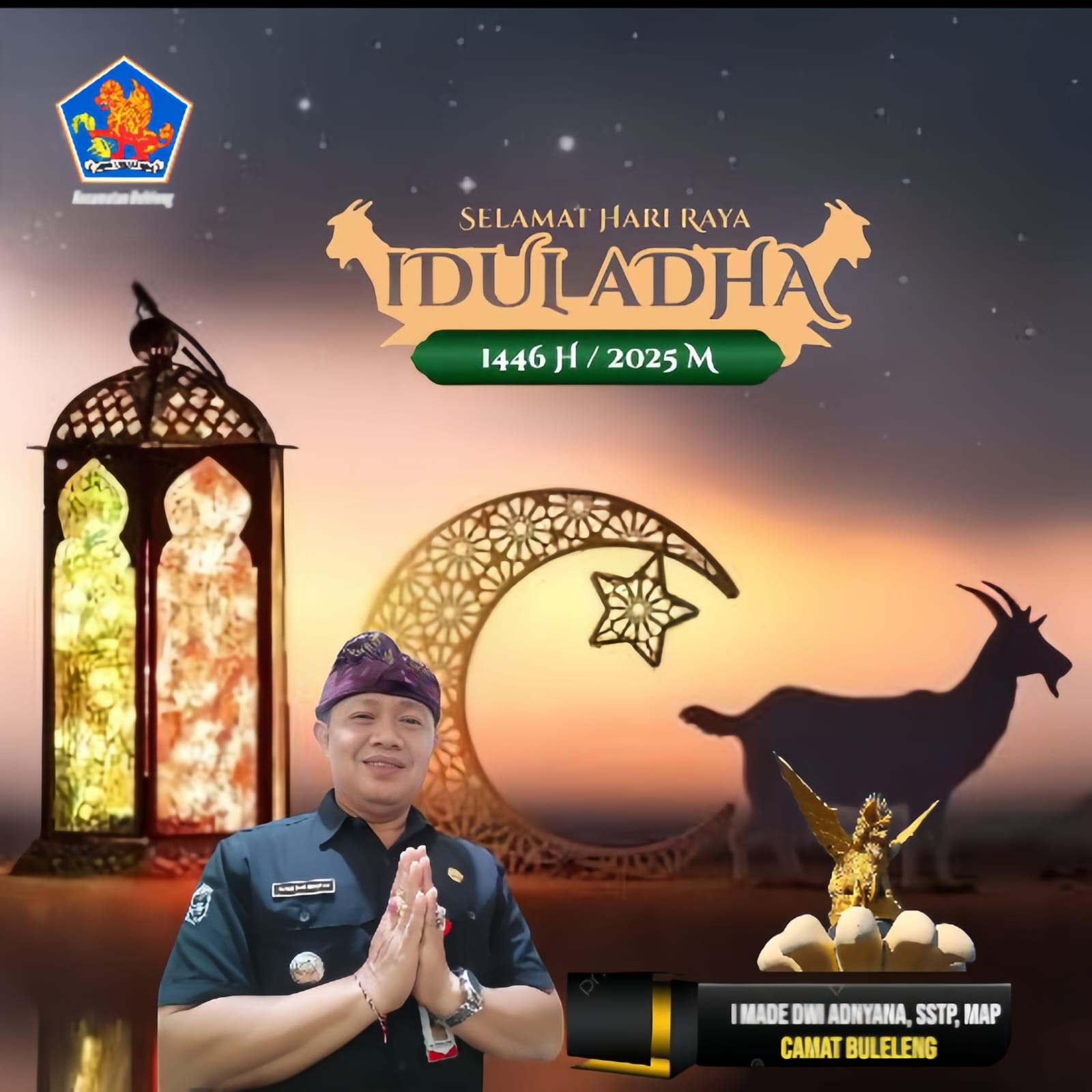 Selamat Hari Raya Idul Adha 1446  Hijriah Tahun 2025