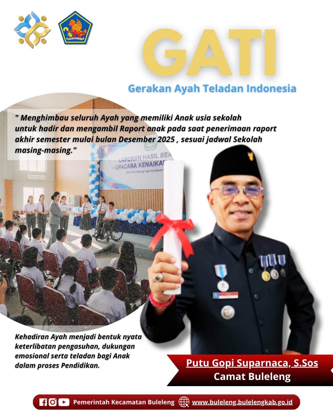 Selamat Hari GATI (Gerakan Ayah Teladan Indonesia)