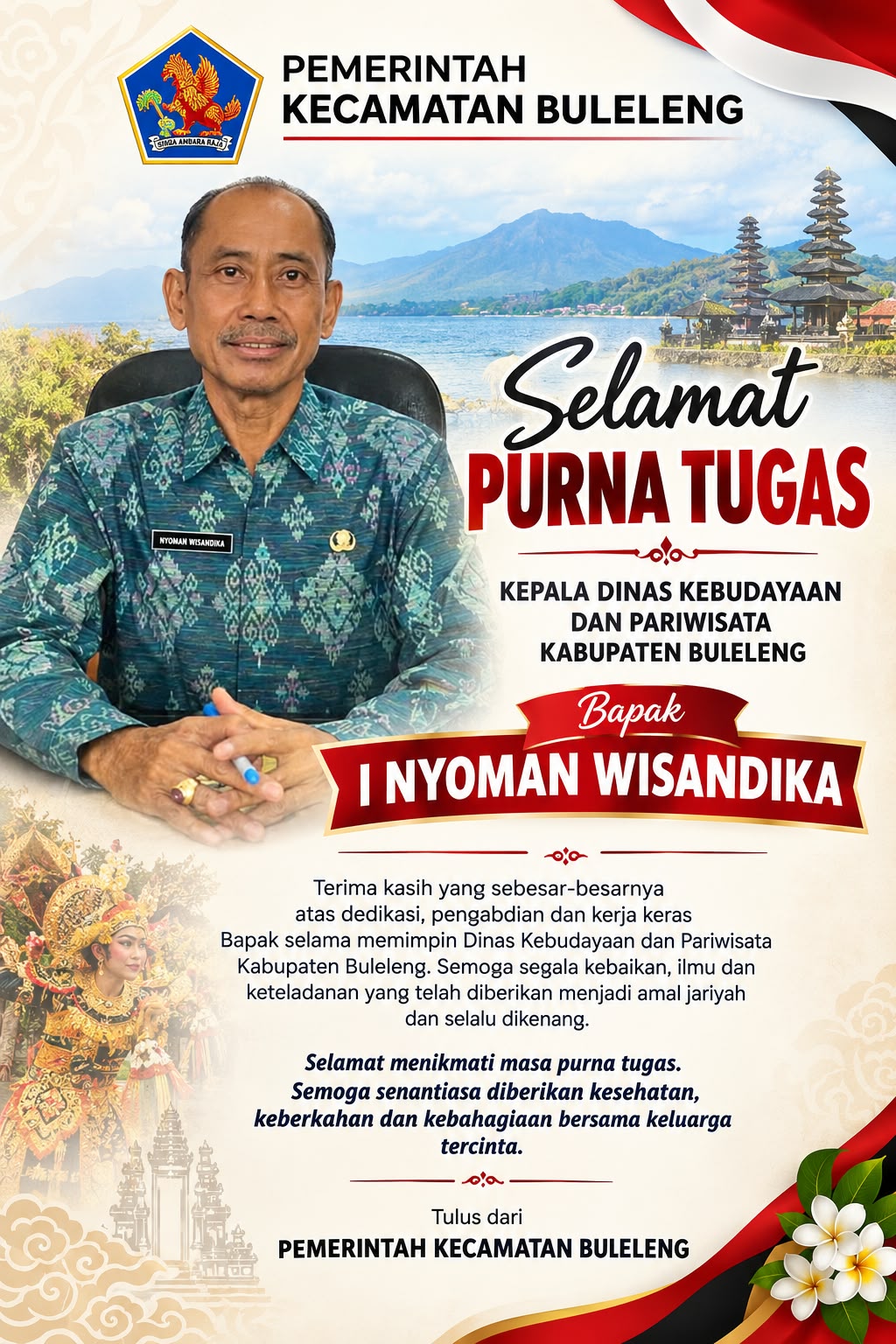 SELAMAT PURNA TUGAS