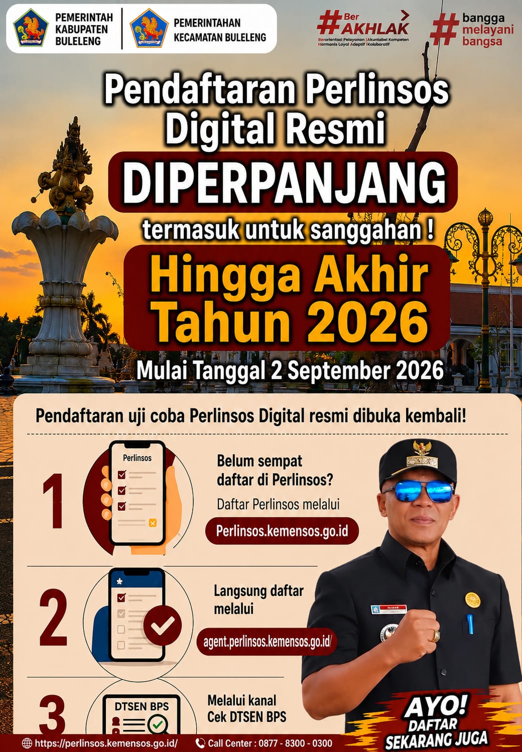PENDAFTARAN PERLINSOS DIGITAL RESMI DIPERPANJANG HINGGA AKHIR TAHUN 2026
