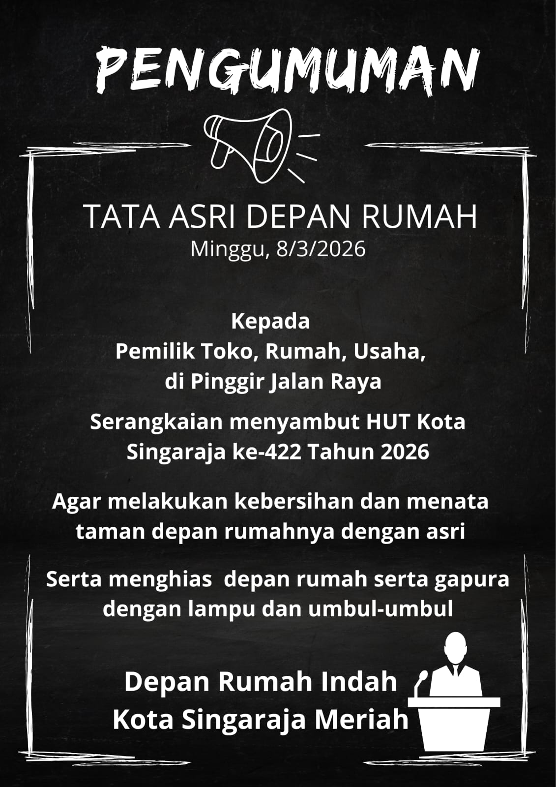 TATA ASRI DEPAN RUMAH