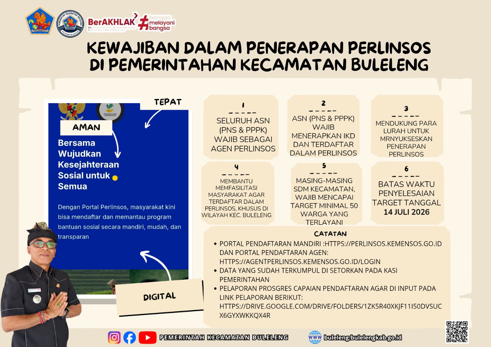 KEWAJIBAN DALAM PENERAPAN PERLINSOS DI PEMERINTAHAN KECAMATAN BULELENG