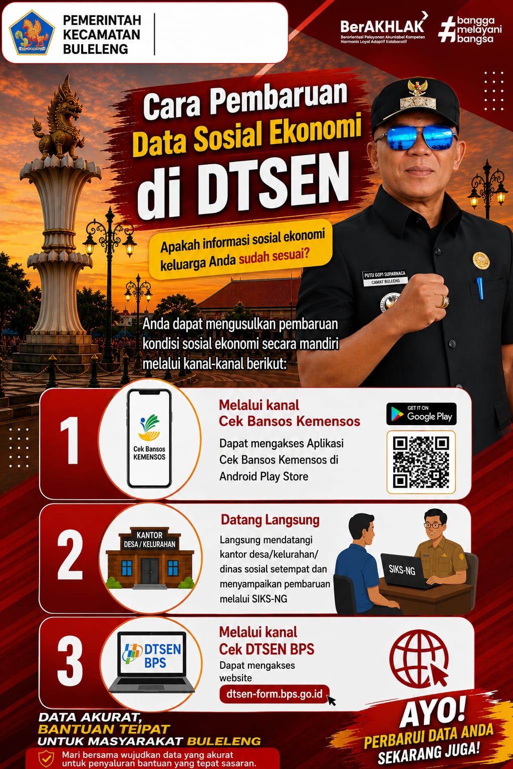 Cara Pembaruan Data Sosial Ekonomi di DTSEN
